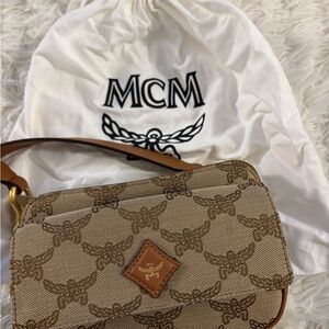 MCM Himmel Beltbag in Lauretos Jacquard